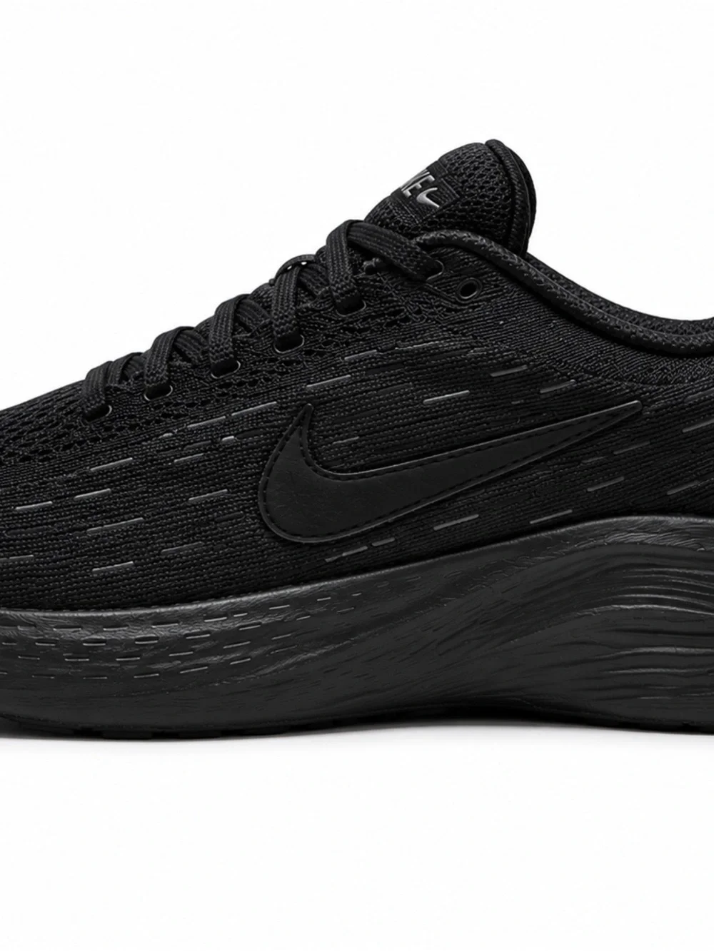 Nike Unisex's Black Comfort Cushion Running Shoes